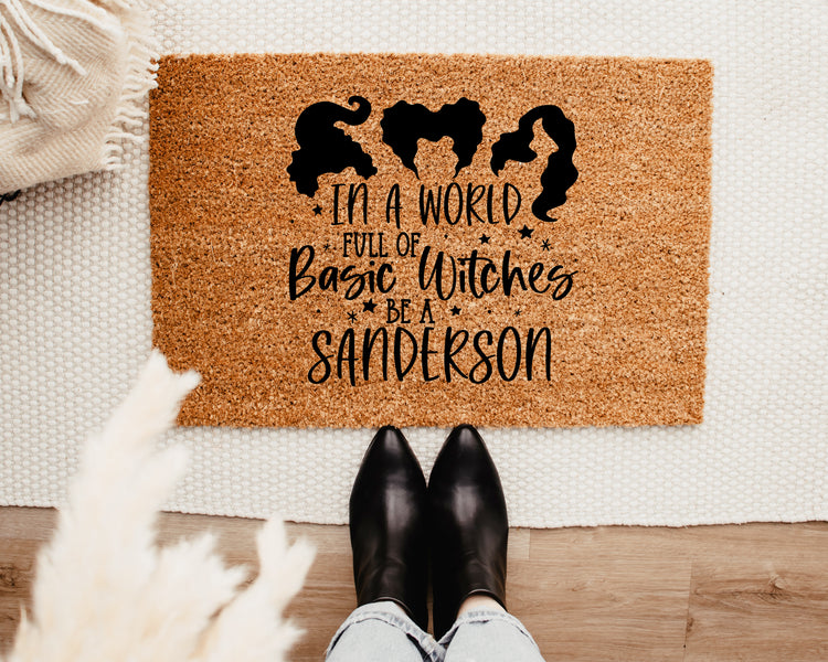 Sanderson Sisters Doormat