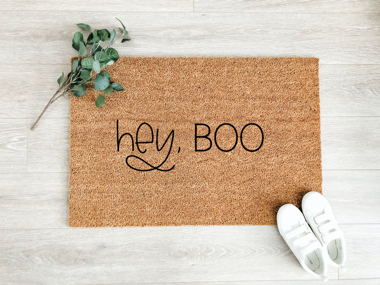 Hey Boo Doormat
