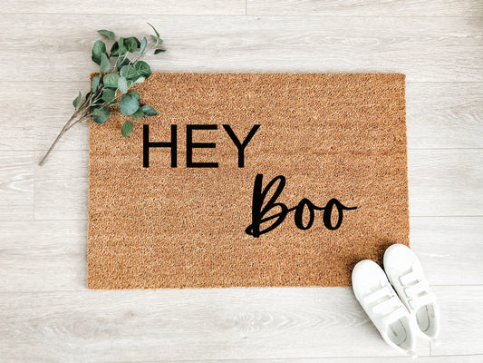 Hey Boo II Doormat