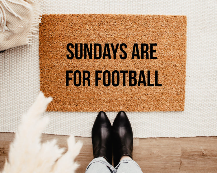 Sunday Football Doormat