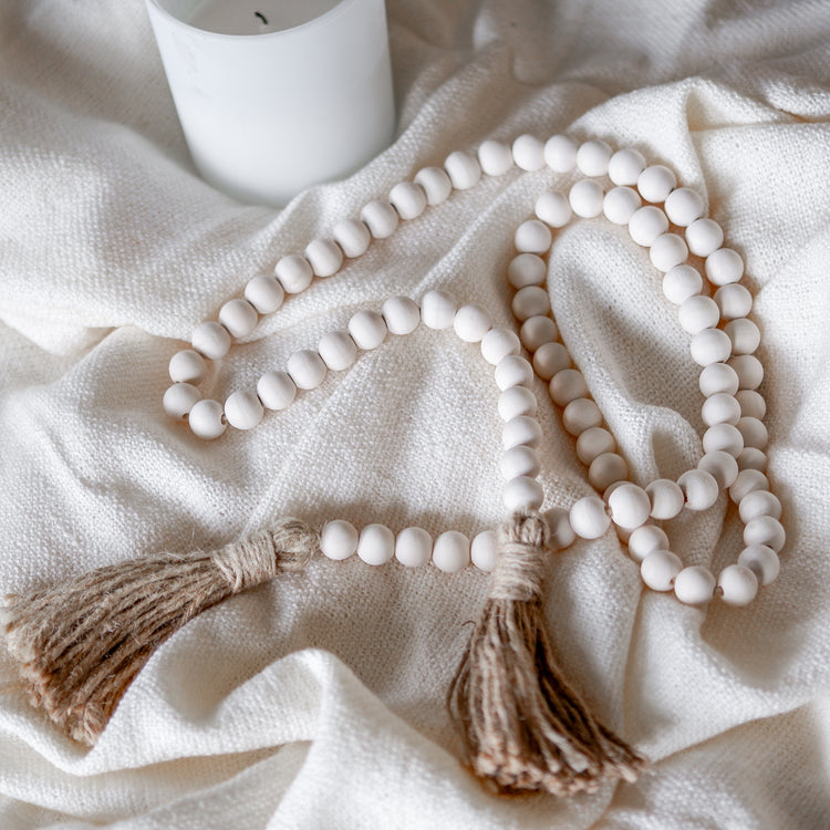 Wood Bead Garland