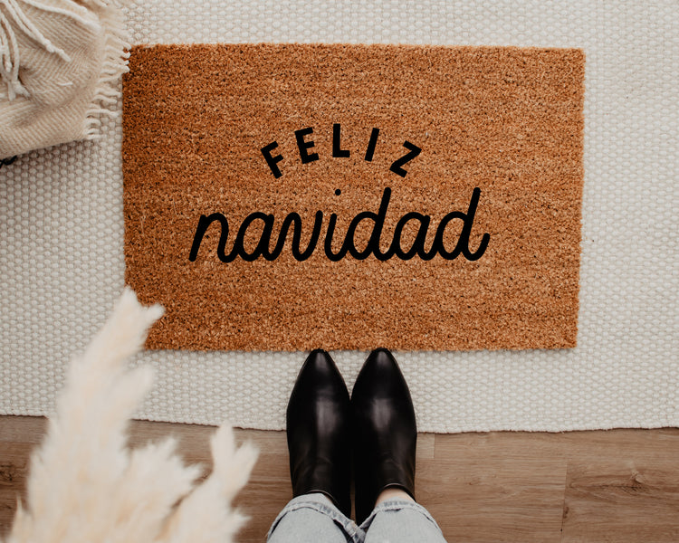 Feliz Navidad Doormat