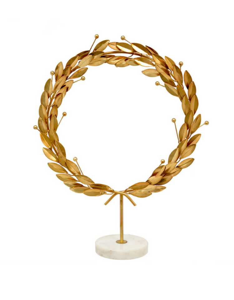 Grecian Wreath on Stand