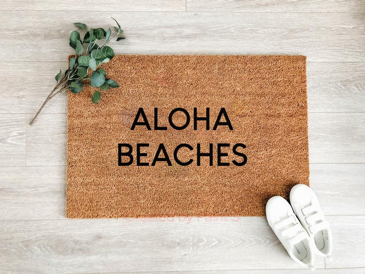 Aloha Beaches Doormat
