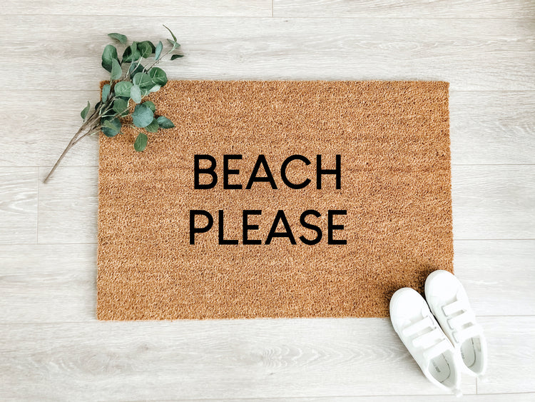 Beach Please Doormat.