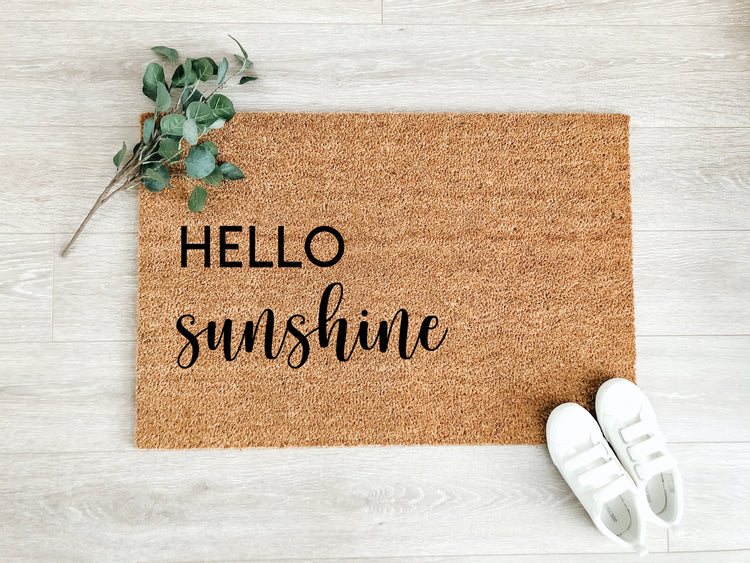 Hello Sunshine Doormat