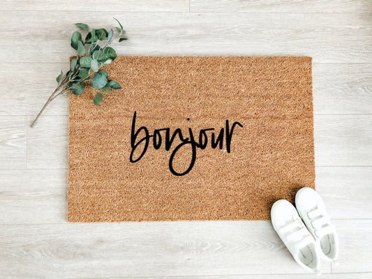 Bonjour Doormat