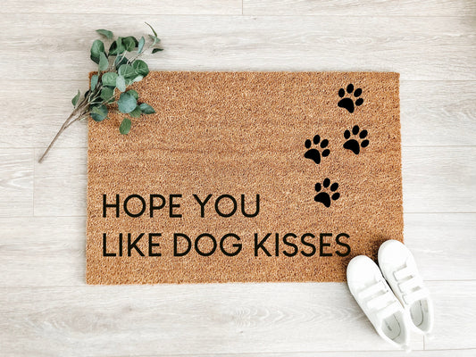 Dog Kisses Doormat