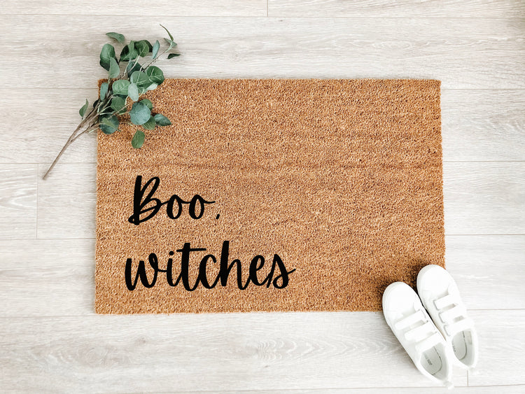 Boo Witches Doormat