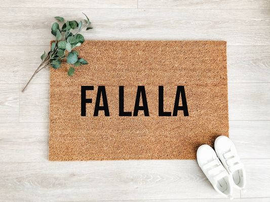 Fa La La Doormat