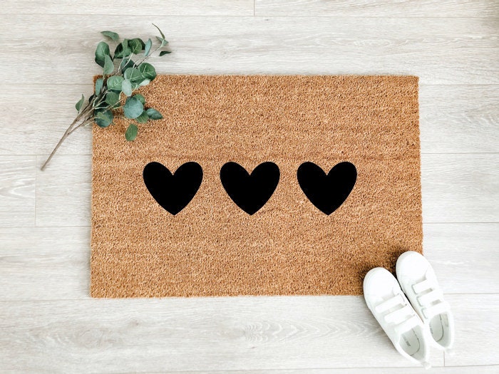 Heart Doormat