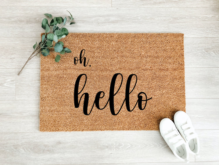 Oh Hello Doormat.